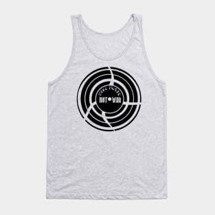 Make Music Not War (Black) Tank Top